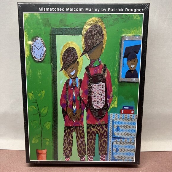 NEW Mismatched Malcolm Marley 300 Pieces Jigsaw Puzzle By Patrick Dougher - Picture 1 of 6